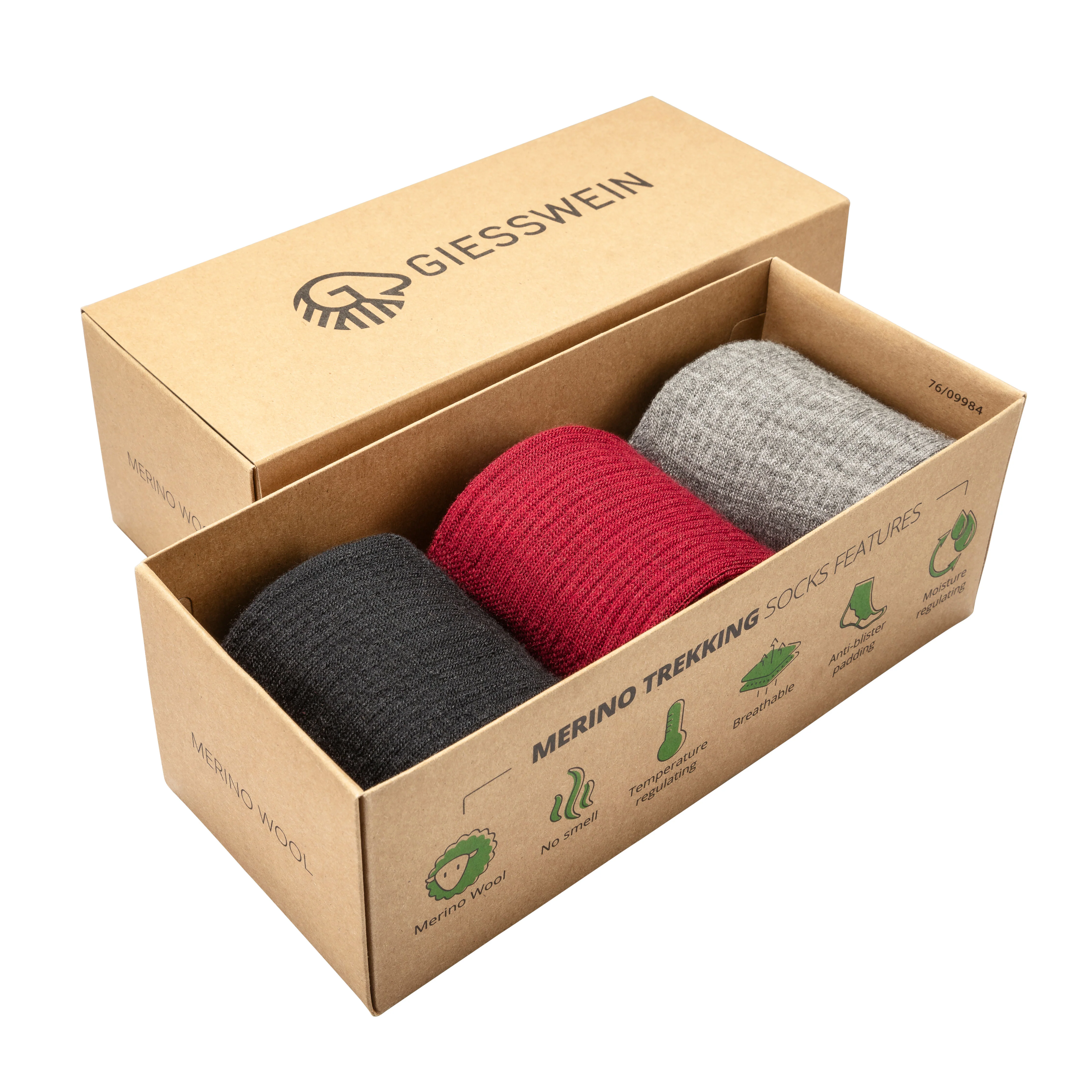 Merino Hiking Socks (3-pack) - Image 22