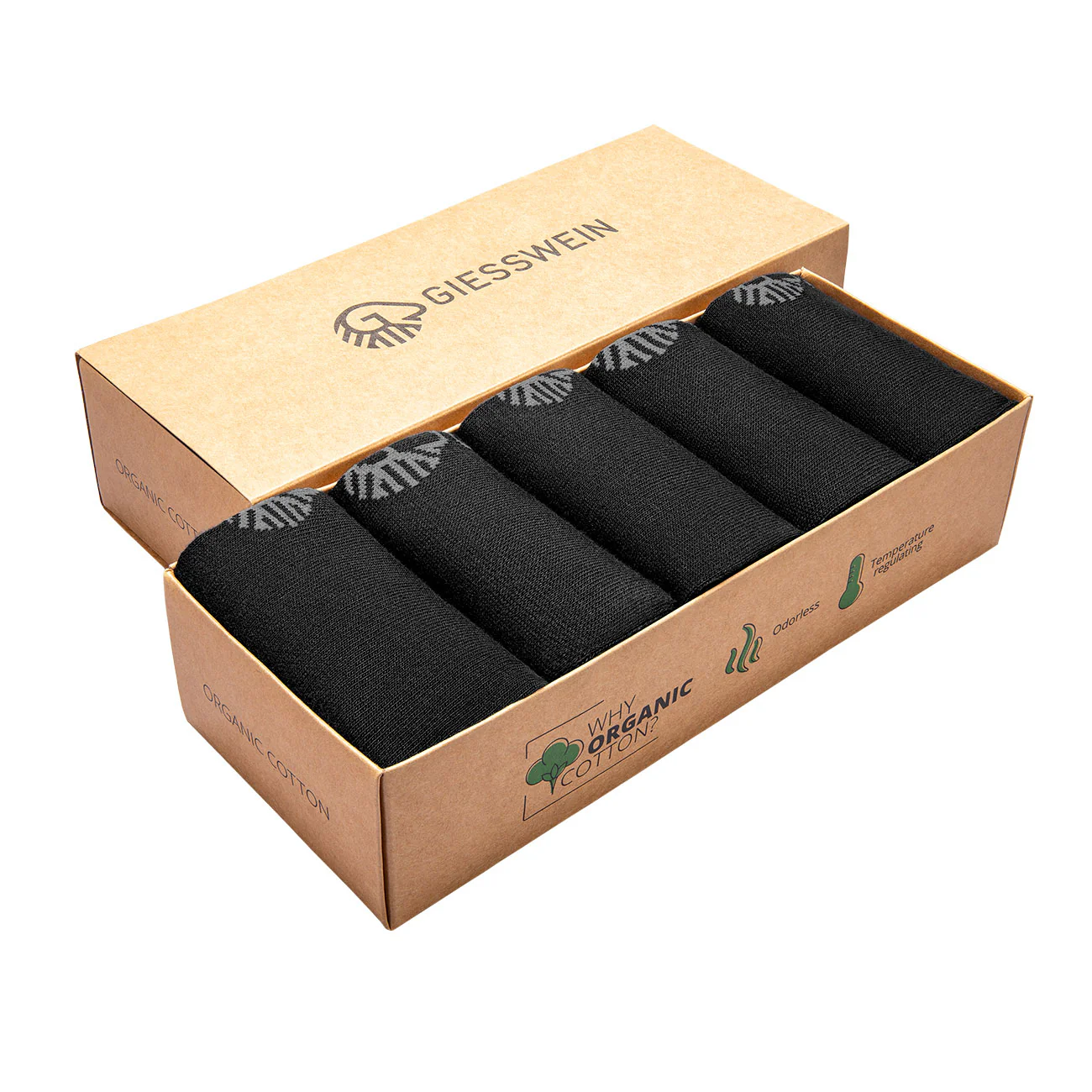 Organic Comfort Socks (5-pack) - Image 12