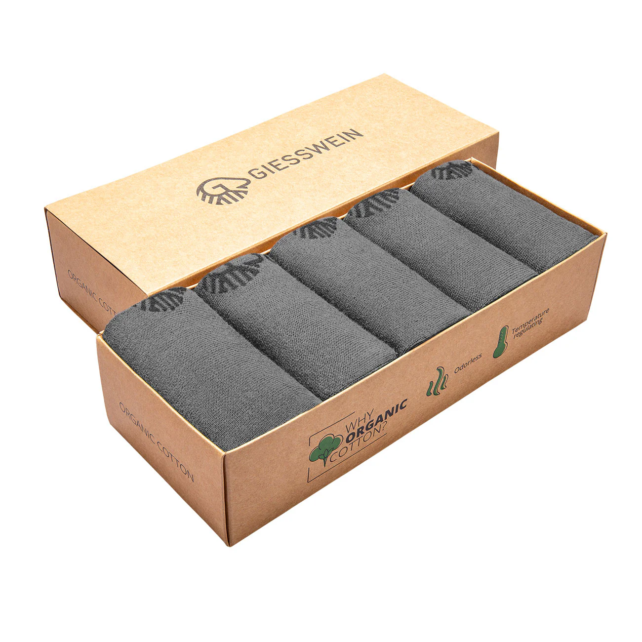 Organic Comfort Socks (5-pack) - Image 18