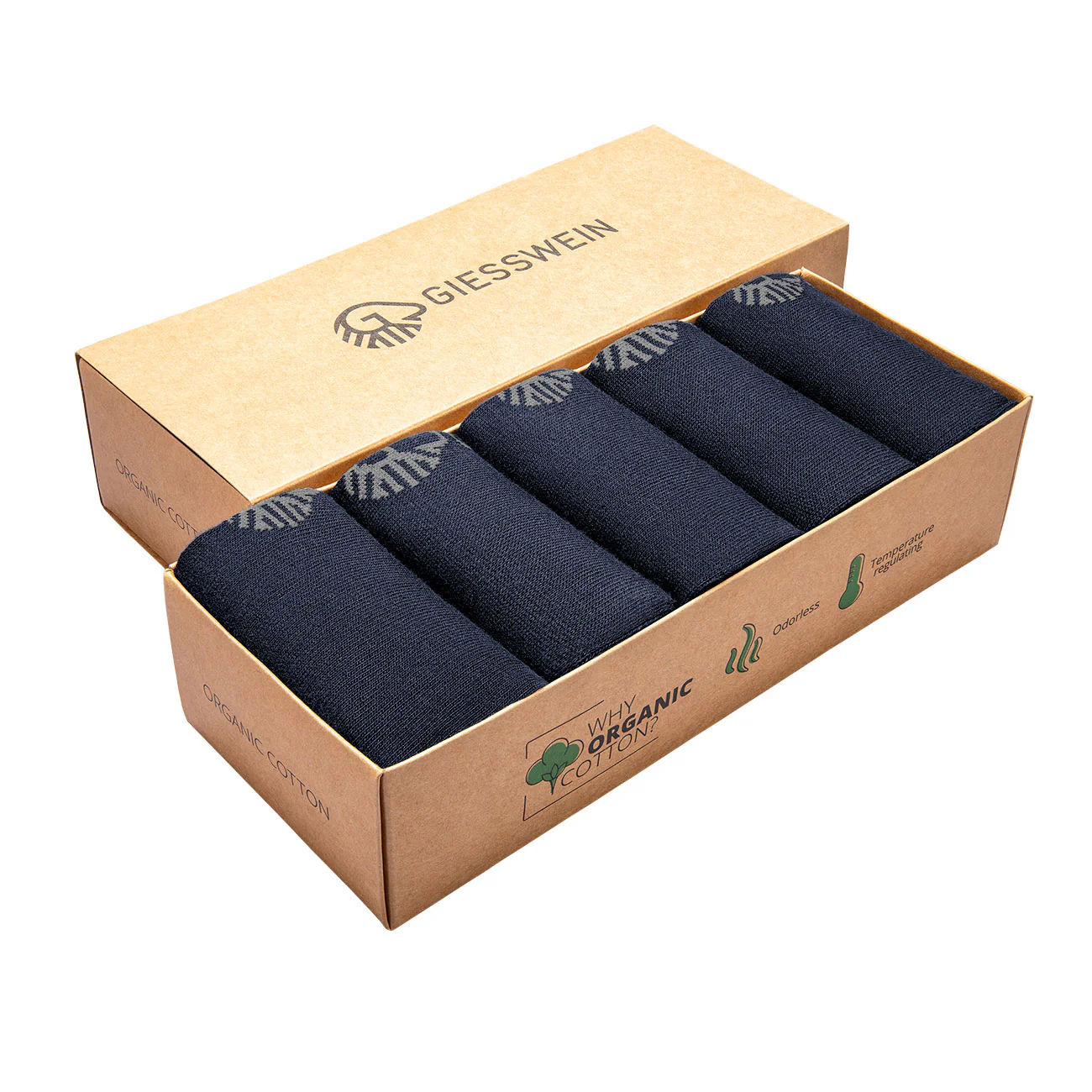 Organic Comfort Socks (5-pack) - Image 6
