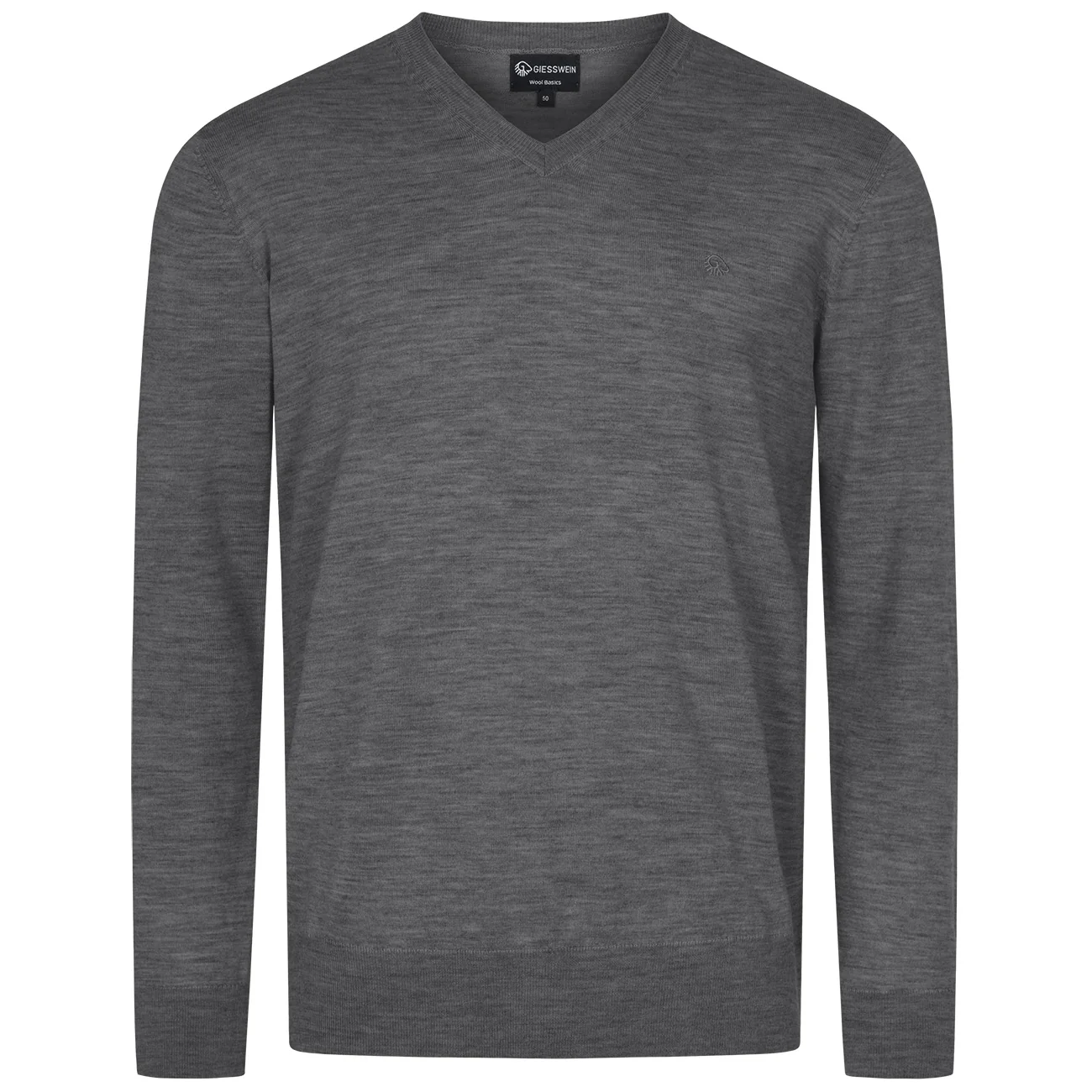 Wool Pullover Light V Neck Men - Image 5
