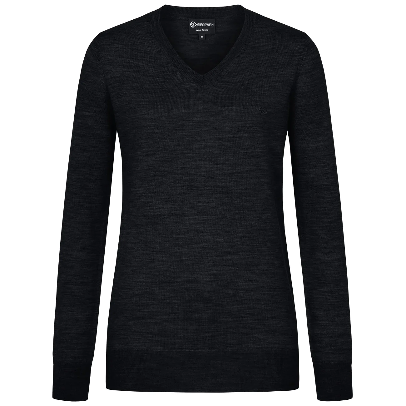 Wool Pullover Light V Neck Women - Image 3