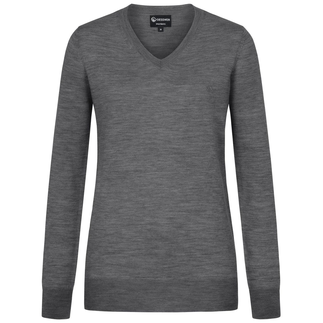 Wool Pullover Light V Neck Women - Image 4