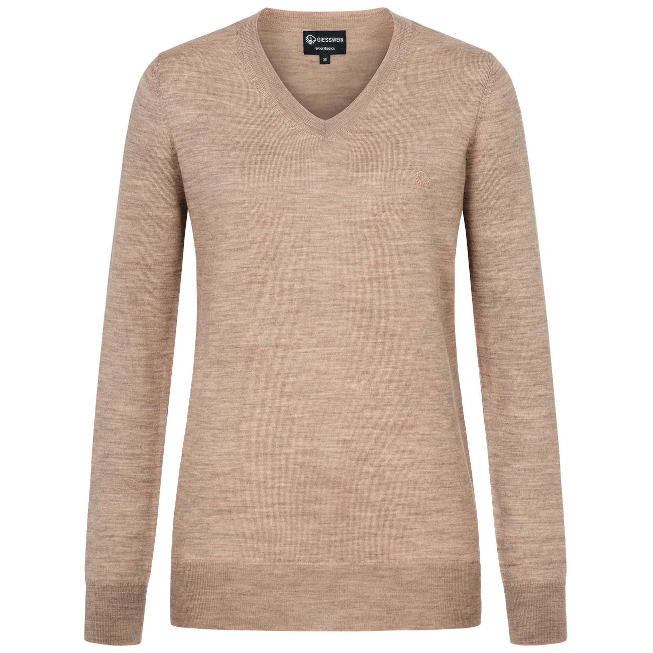 Wool Pullover Light V Neck Women - Image 6