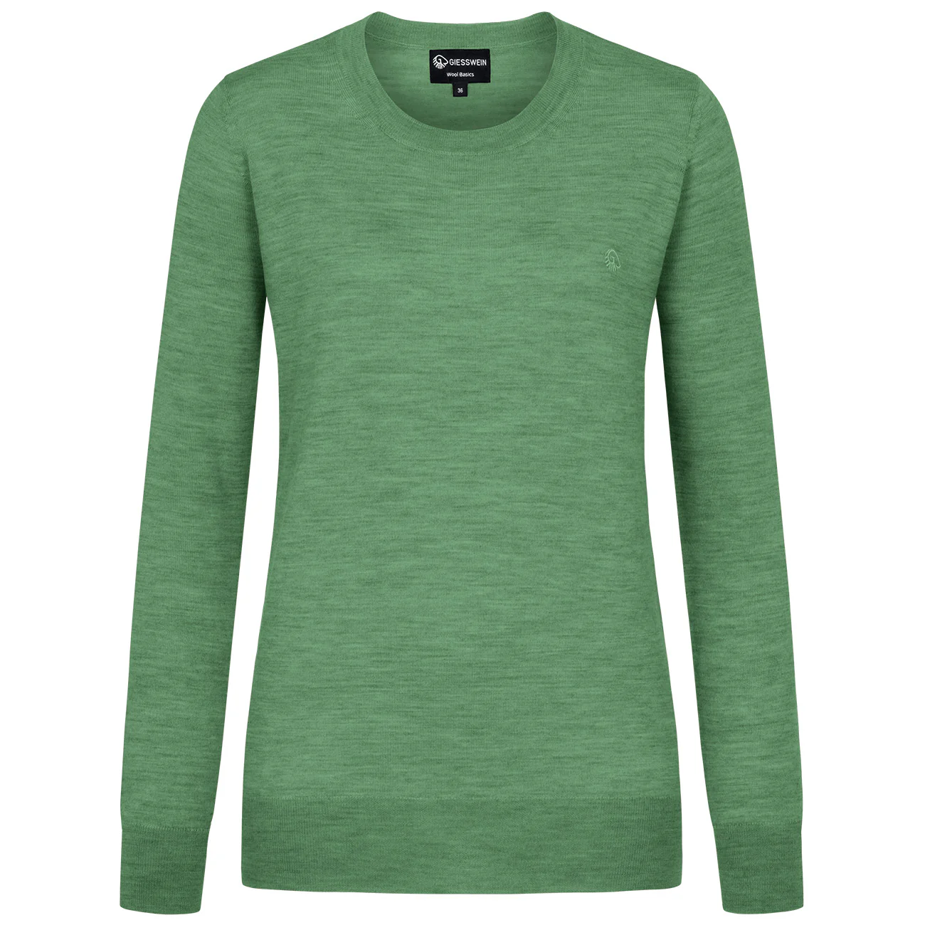 Wool Pullover Light Round Neck Women - Image 3