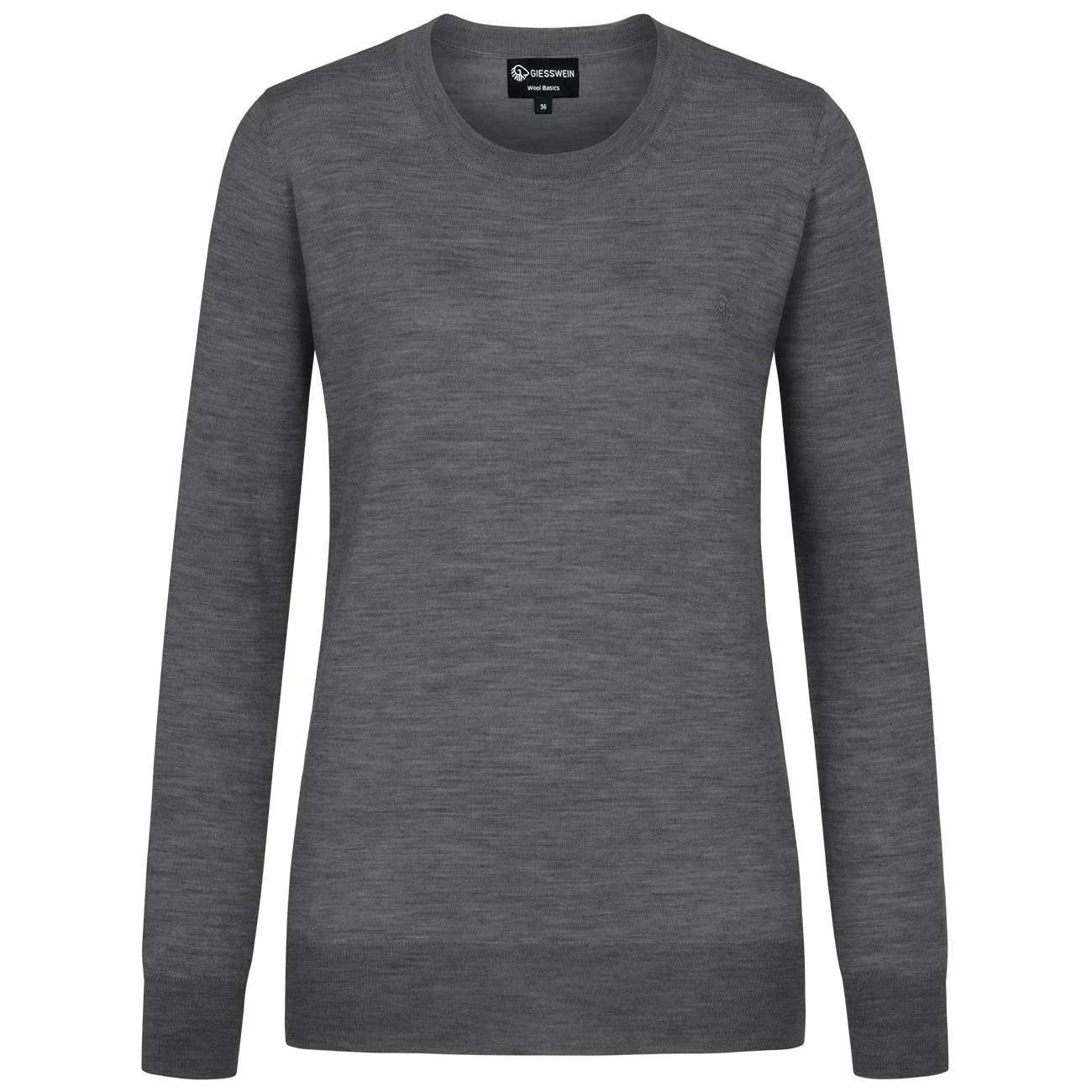 Wool Pullover Light Round Neck Women - Image 7