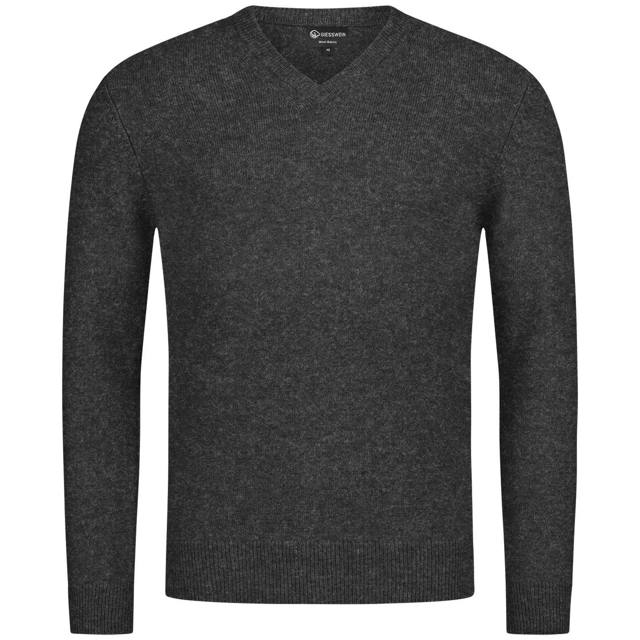 Wool Pullover V Neck Men - Image 3
