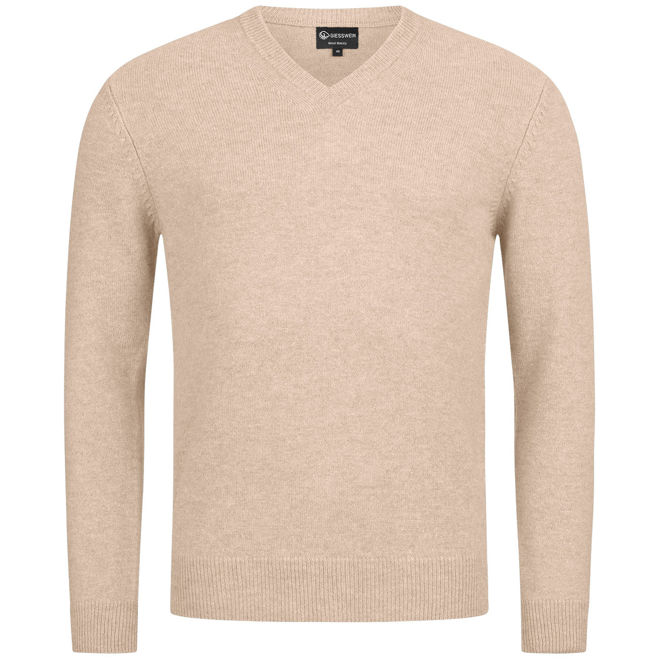 Wool Pullover V Neck Men - Image 5