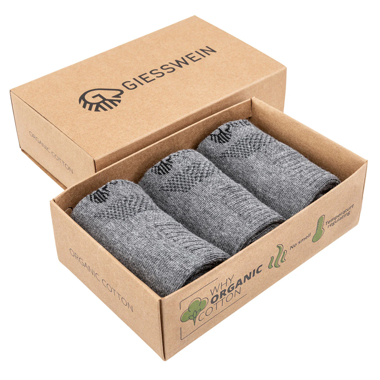 Organic Cotton Sneaker Socks (3-pack) - Image 12
