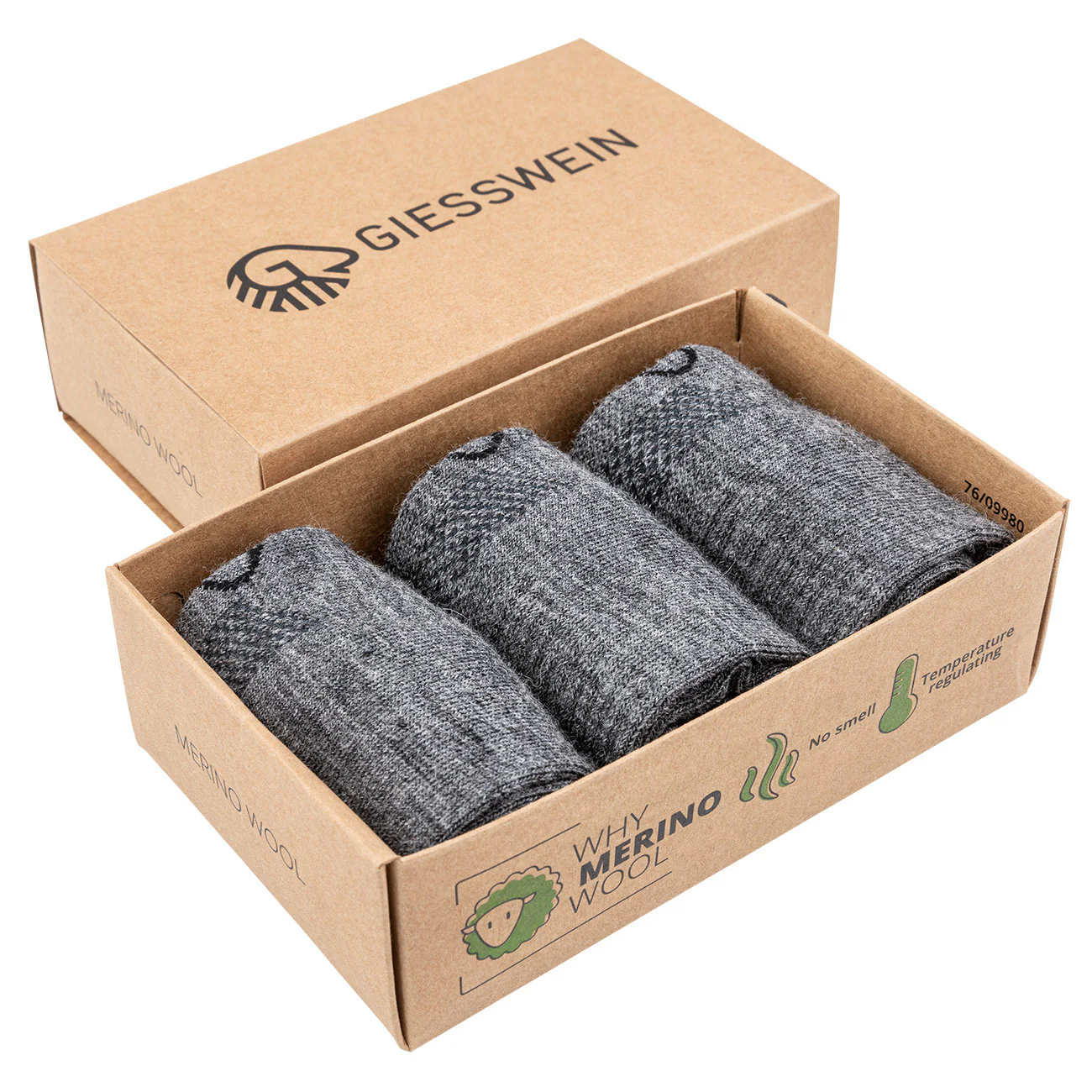 Merino Wool Sneaker Socks (3-pack) - Image 18
