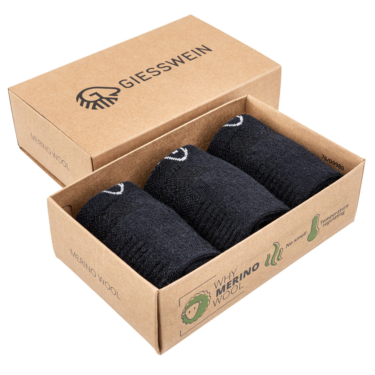 Merino Wool Sneaker Socks (3-pack) - Image 6