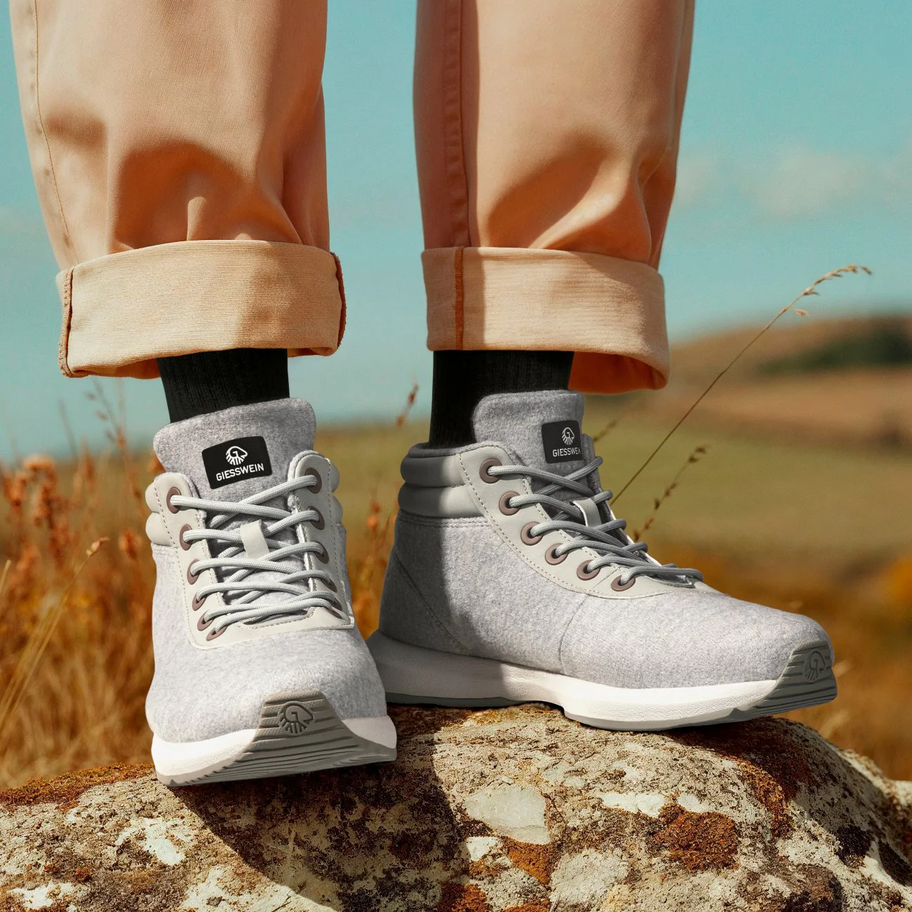 Wool Sneaker High Top Men - Image 27