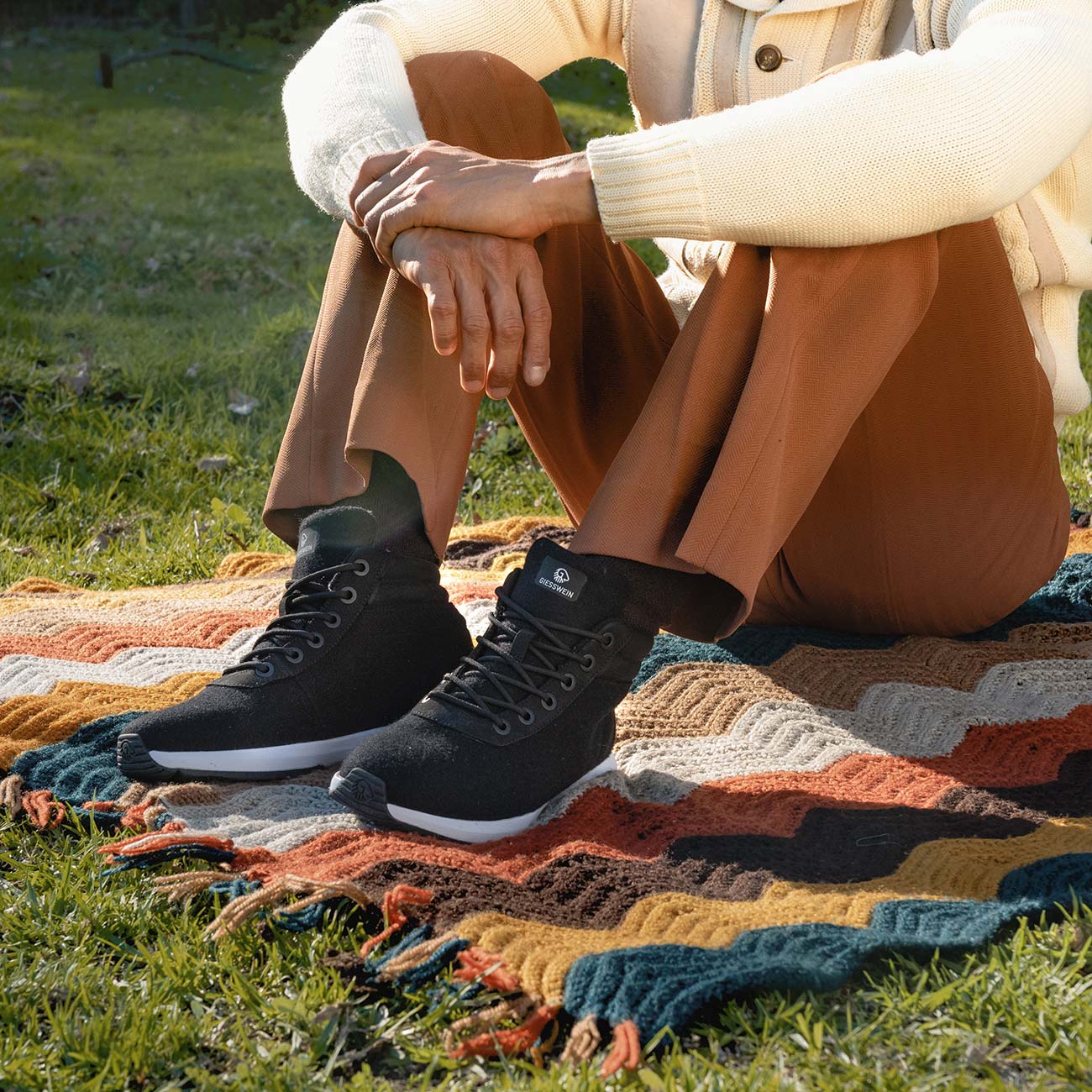 Wool Sneaker High Top Men - Image 37