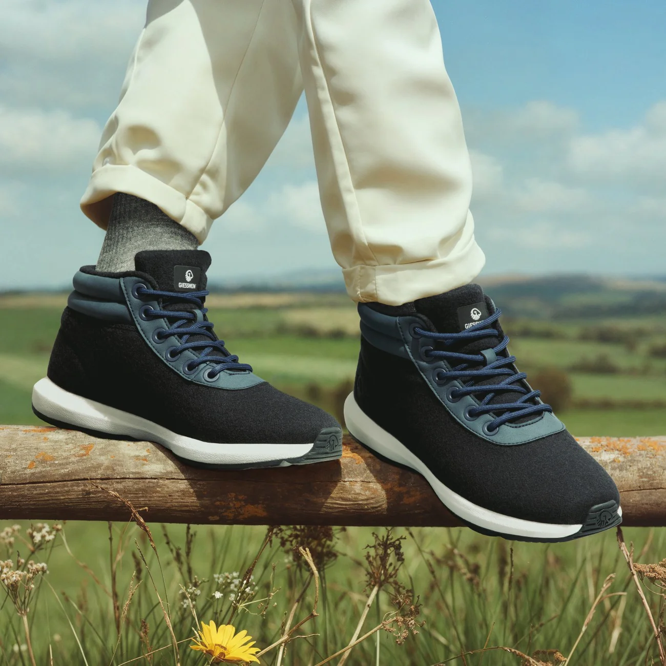 Wool Sneaker High Top Women - Image 27