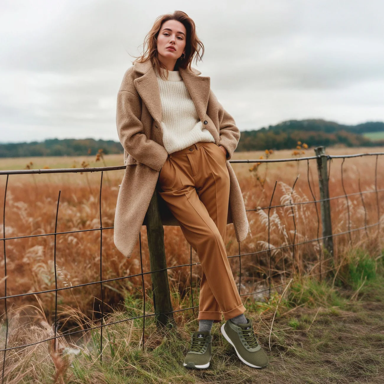 Wool Sneaker High Top Women - Image 36