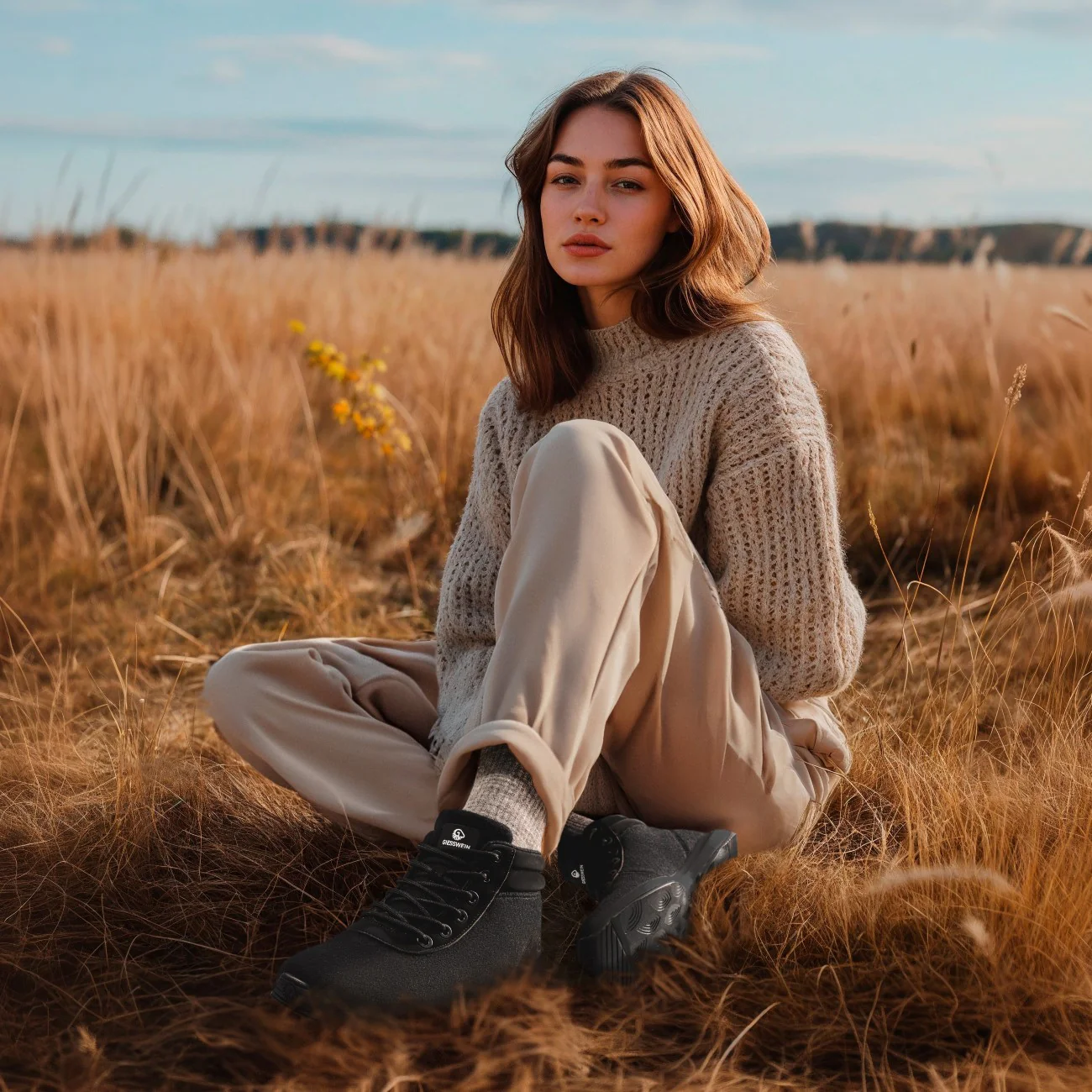 Wool Sneaker High Top Women - Image 40